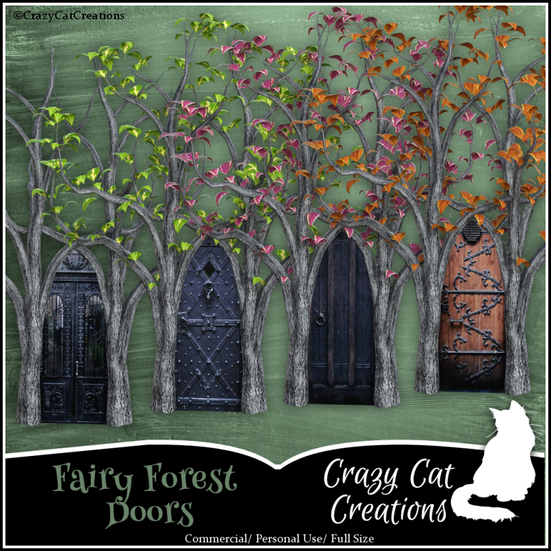 CCC_Fairy Forest Doors CU - Click Image to Close